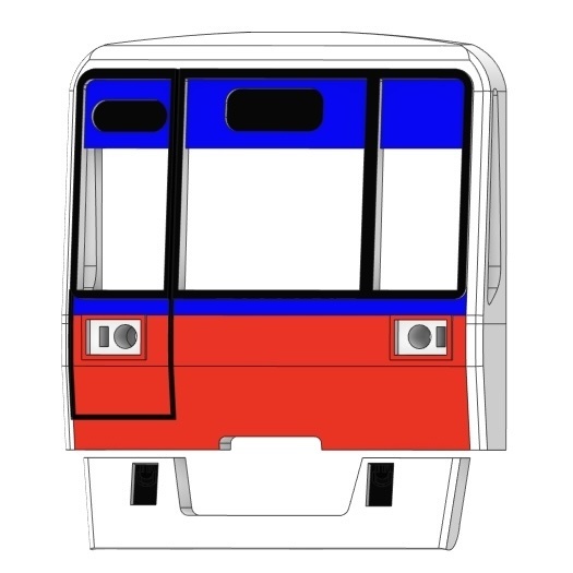 漢江の中抵抗 前面パーツセット