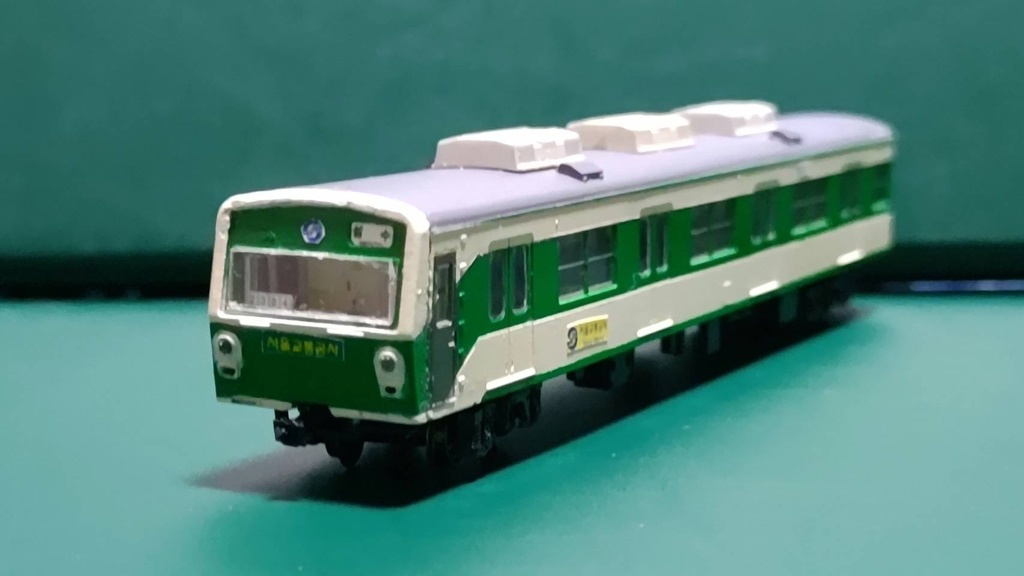 江南のチョッパ通勤電車 前面パーツセット(運番なし)