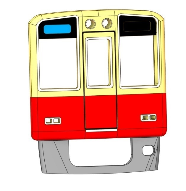 尼崎電鉄 タイプ2 前面パーツセット