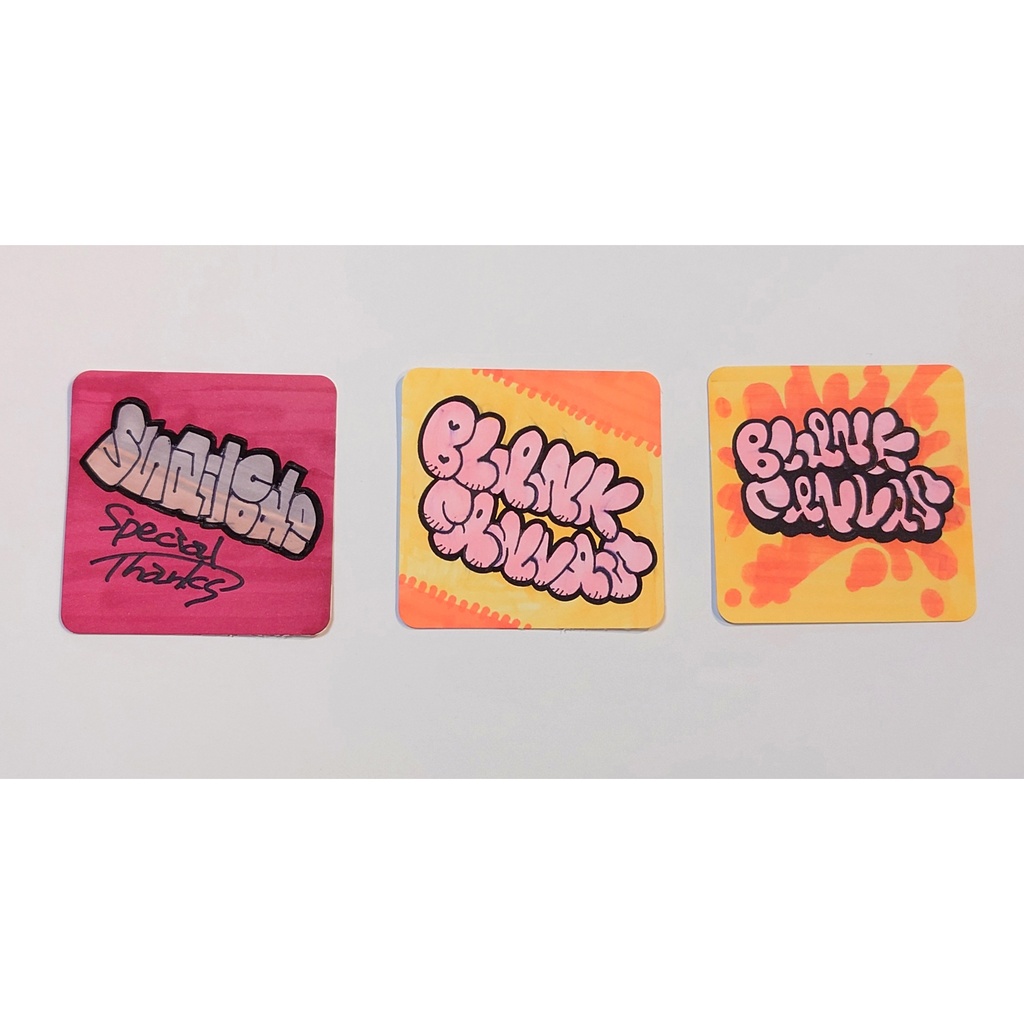 BLANK CANVAS 無地カード(ブランクカード) 100枚セット 70x70mm(スクエア)|ボードゲーム・カードゲーム・メモ・学習用