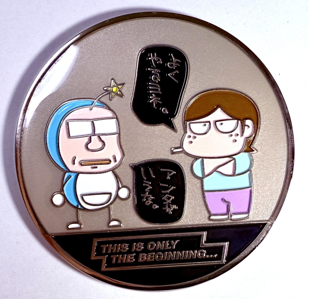 コミケ50周年記念チャレンジコイン