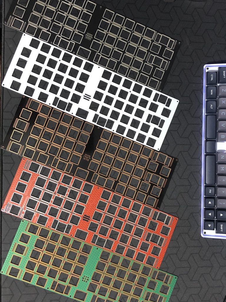 OLSK60 Ver. 1.1 (GH60互換ケース対応キーボード PCB+トッププレート2種セット)