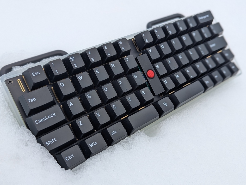 OLSK60 v2  GH60互換ケース対応 トラックポイント搭載キーボードキット