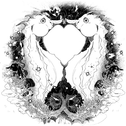 『触手を売る店』ステッカー