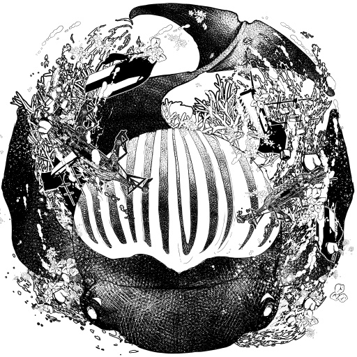 『触手を売る店』ステッカー