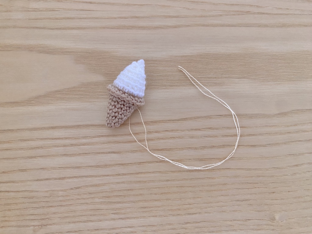 マーレのアイス(編みぐるみ)