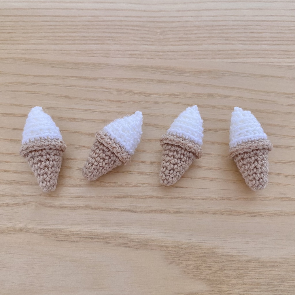 マーレのアイス(編みぐるみ)