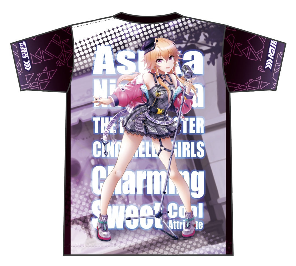 Tシャツ　二宮飛鳥 チャーミング・スウィートver.