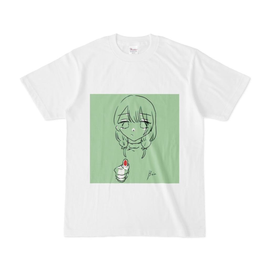 木苺るりあ 拇印ならどうぞTシャツ