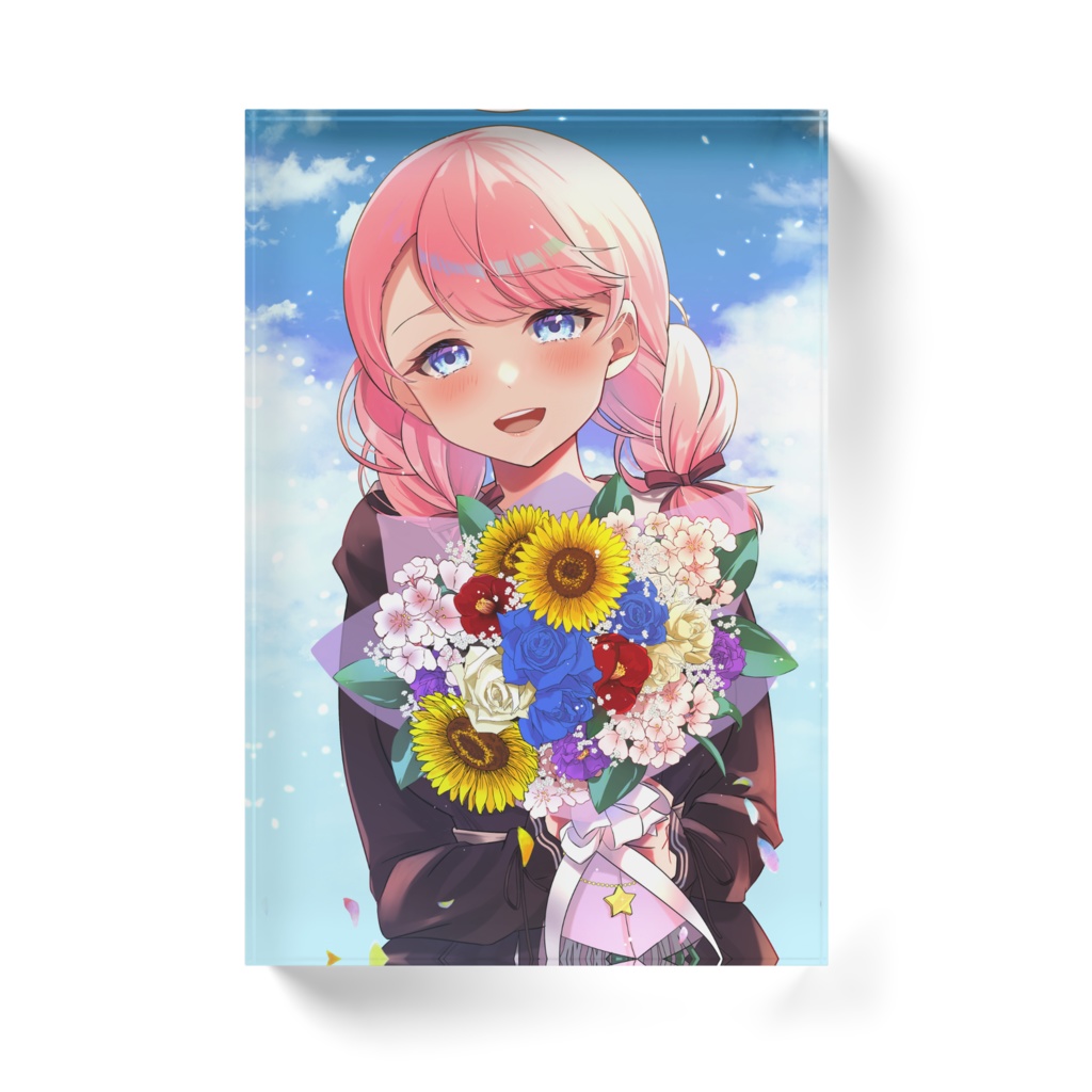 【木苺るりあ卒業グッズ】アクリルブロック