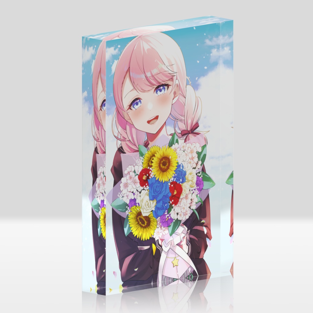 【木苺るりあ卒業グッズ】アクリルブロック