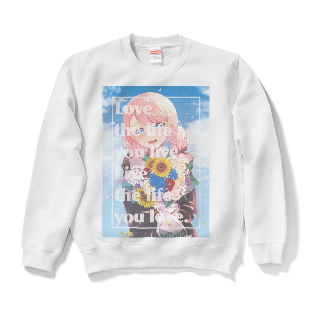 【木苺るりあ卒業グッズ】デザインスウェット