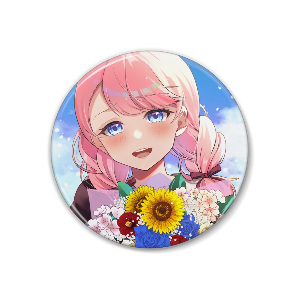 【木苺るりあ卒業グッズ】缶バッチ