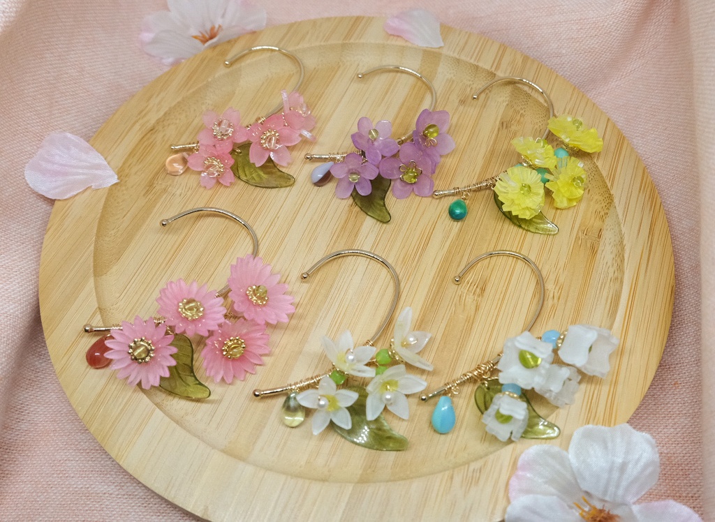 【A3イメージアクセサリー】春組メンバーイヤーフック