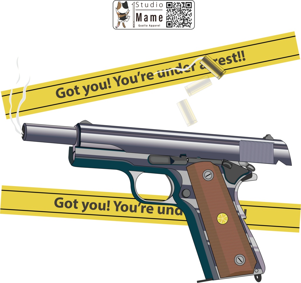 ミニマリストアート(ハンドガンシリーズ)