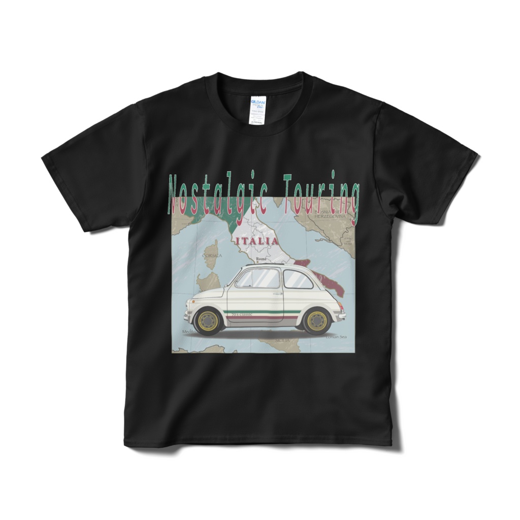 ミニマリストアートクラシックカー