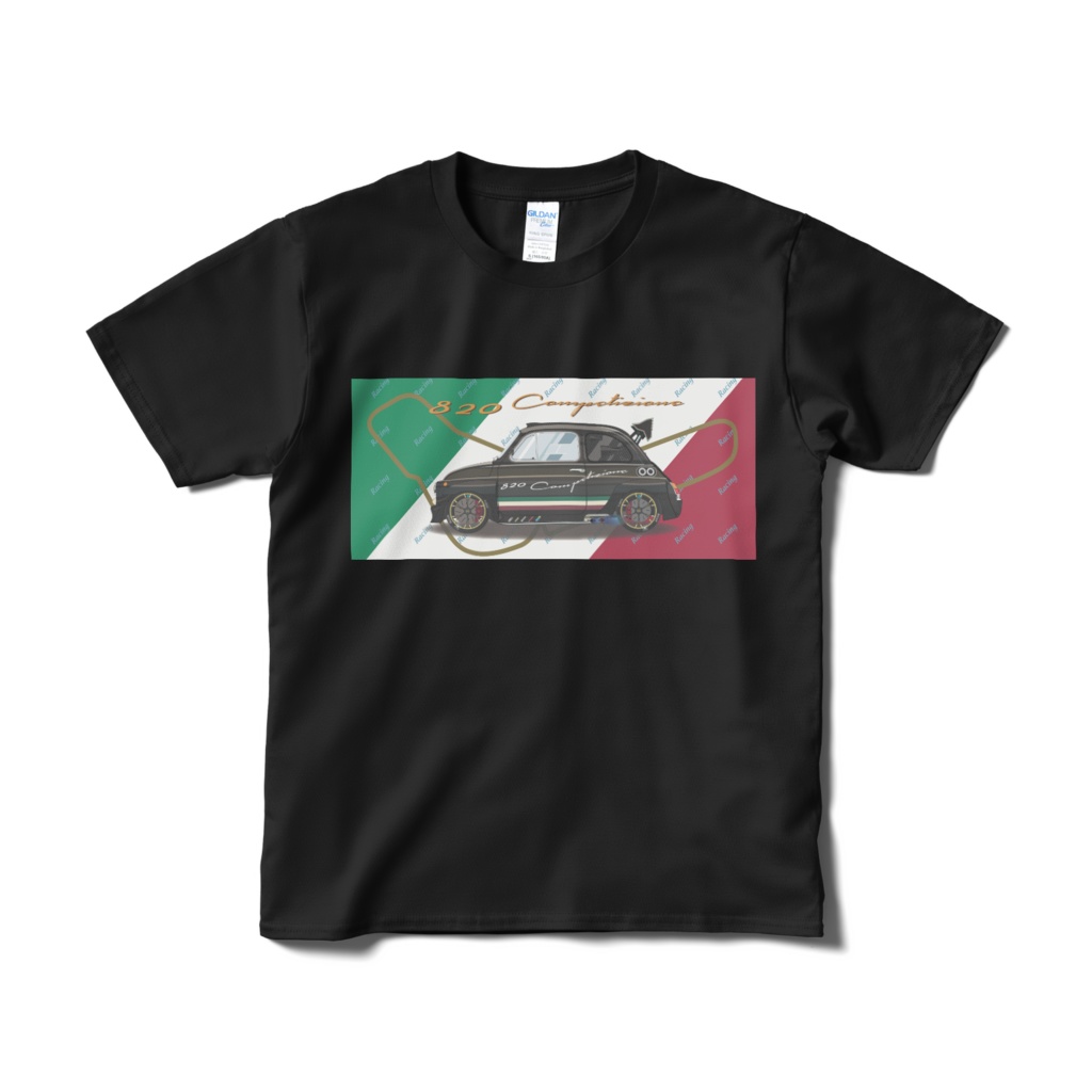 ミニマリストアートレーシングカー