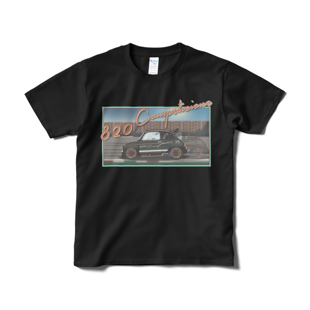 ミニマリストアートレーシングカー