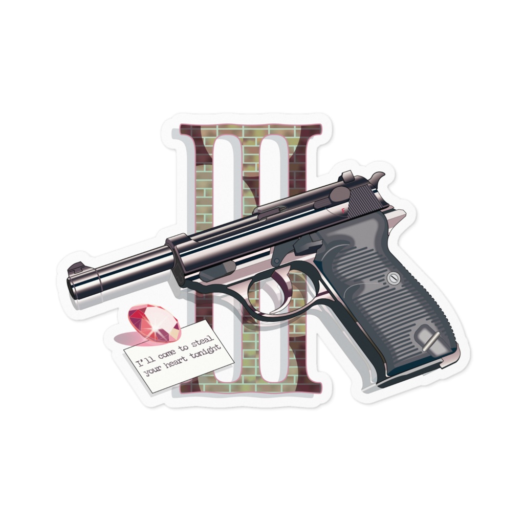 ハンドガンイラスト