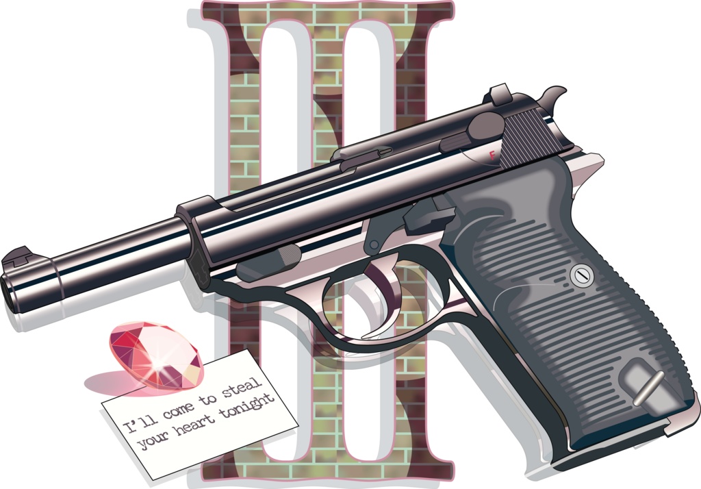 ハンドガンイラスト