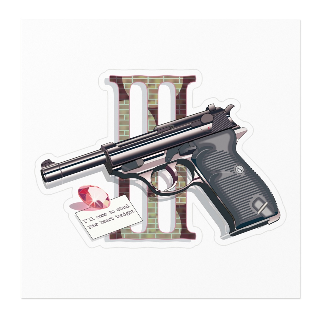 ハンドガンイラスト