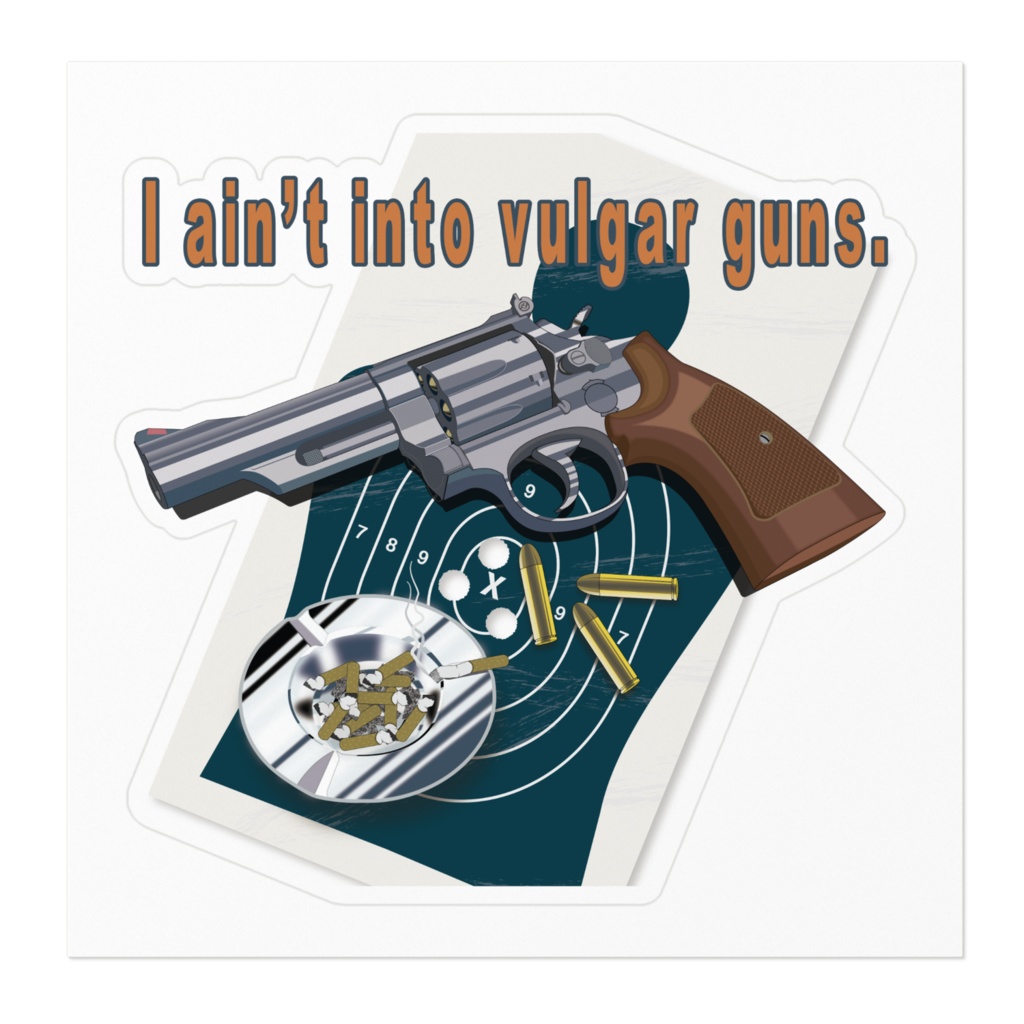 ミニマリストアートリボルバー