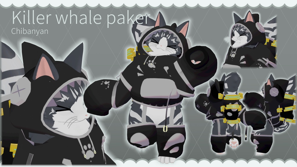 【MA対応】【無料】サメパーカー ジジ(zizi)くん用