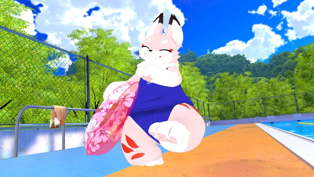 【MA対応】【無料】Flat Swimsuit Ver.2