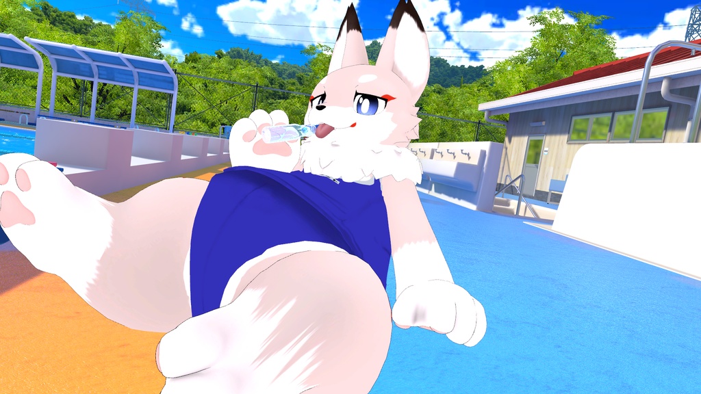 【MA対応】【無料】Flat Swimsuit Ver.2