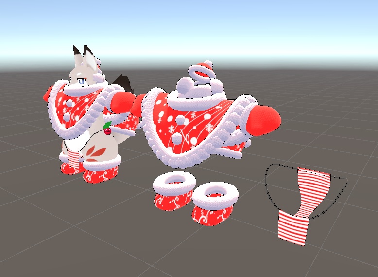 【MA対応】【無料】Xmas ''Fundoshi'' cloth for flat