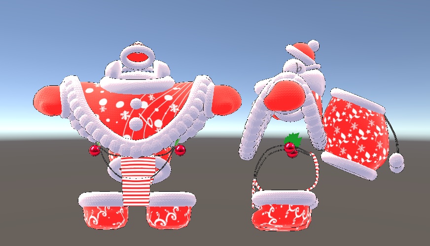 【MA対応】【無料】Xmas ''Fundoshi'' cloth for flat