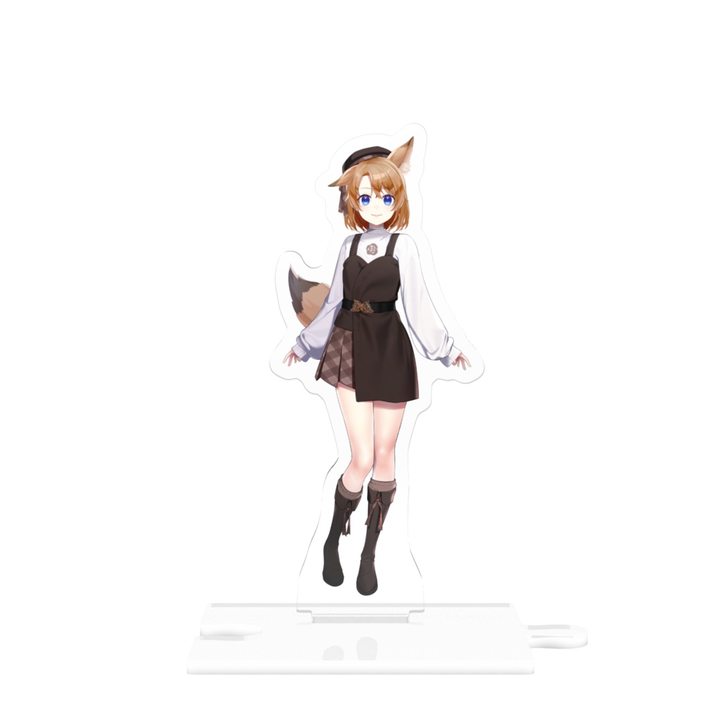 秋月ゆうとのつながるアクスタ【私服春衣装】