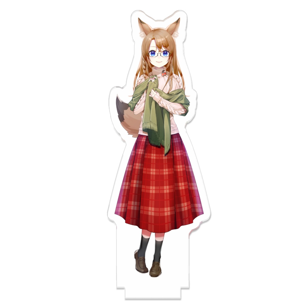 秋月ゆうとのつながるアクスタ【冬衣装大人っぽいやつ】