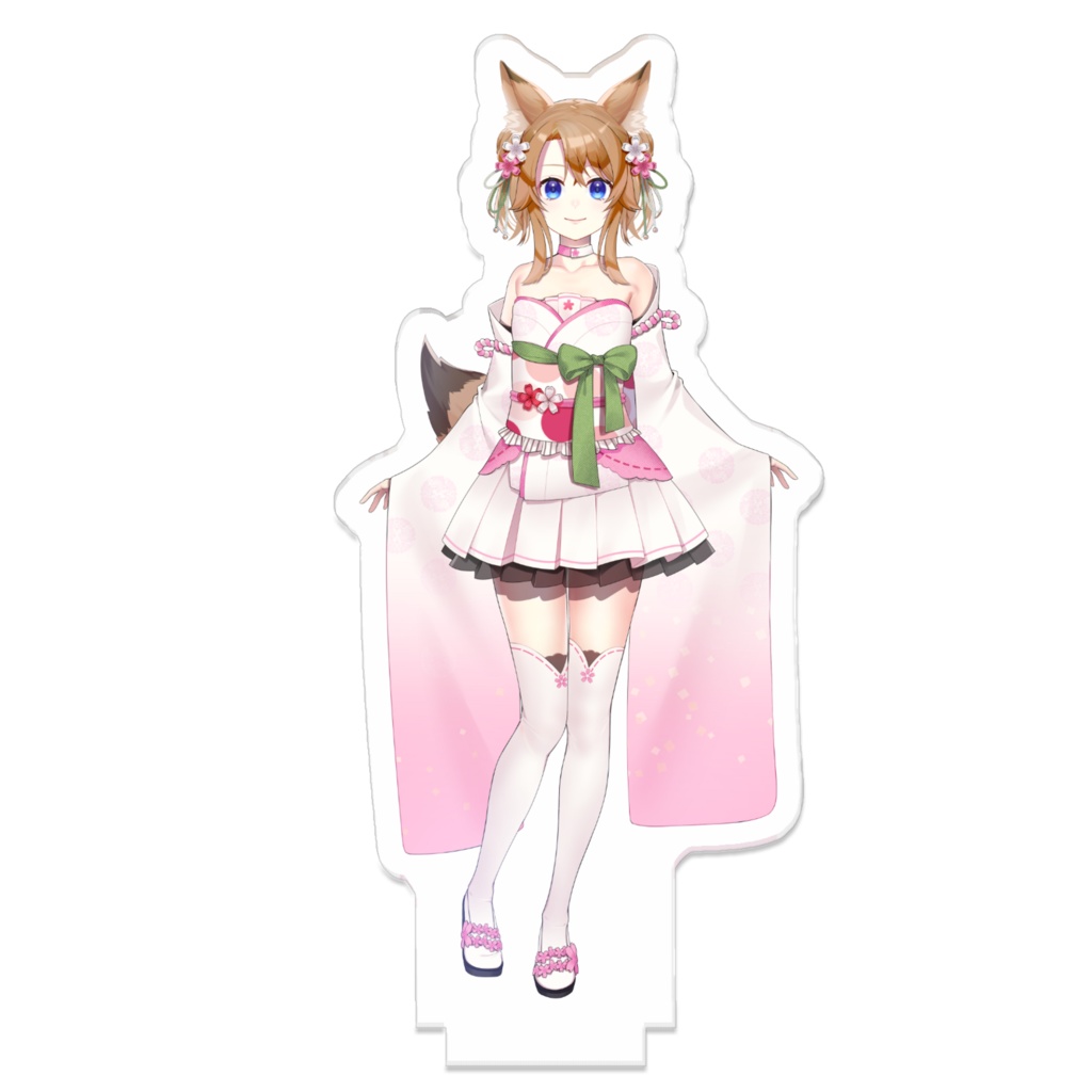 秋月ゆうとのつながるアクスタ【春チャイナ衣装】