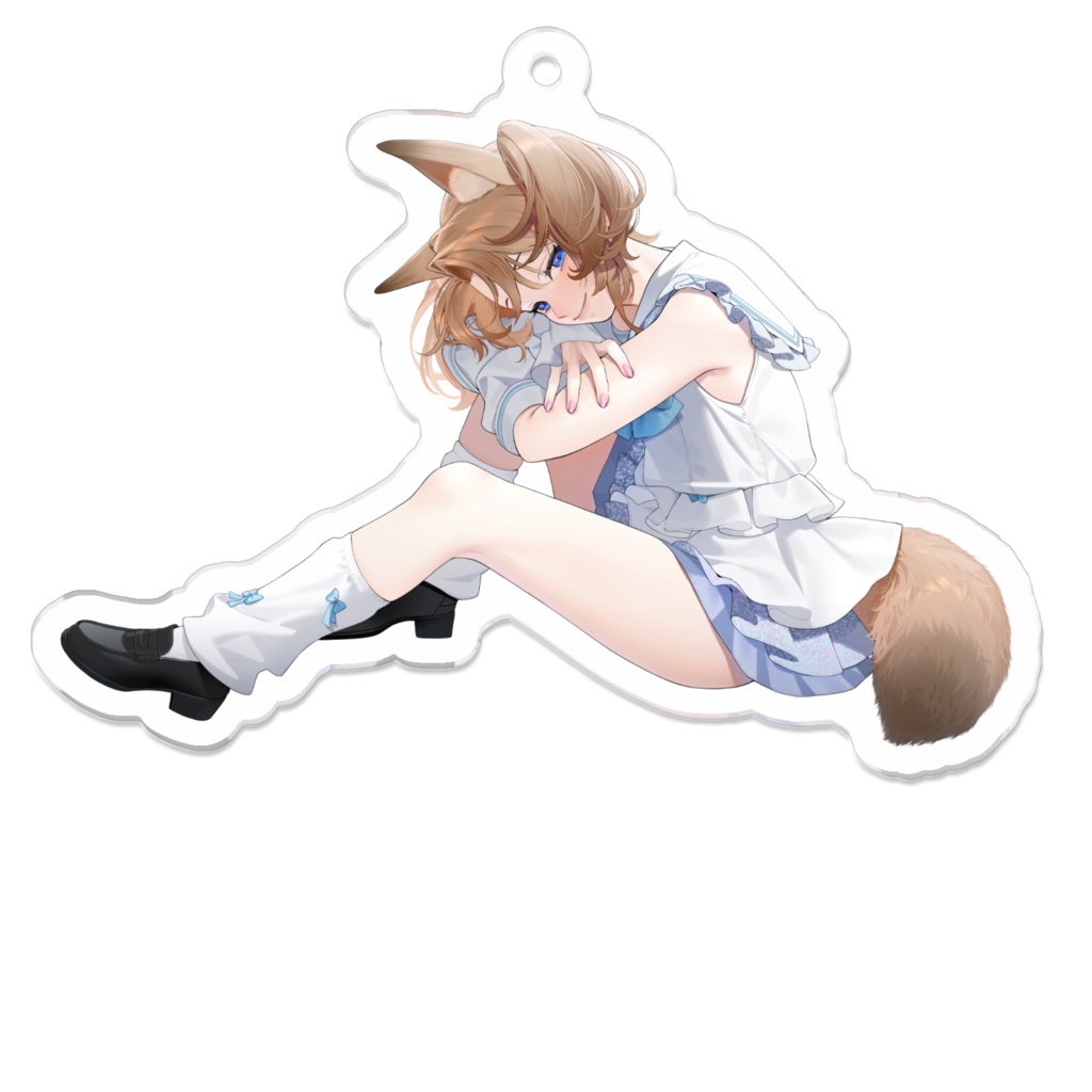 秋月ゆうとアイドル衣装アクリルキーホルダー