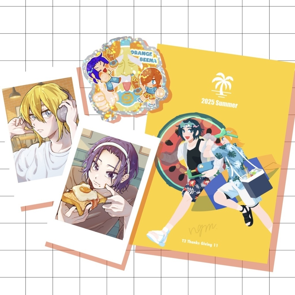 【T2】SUMMER VACATION セット