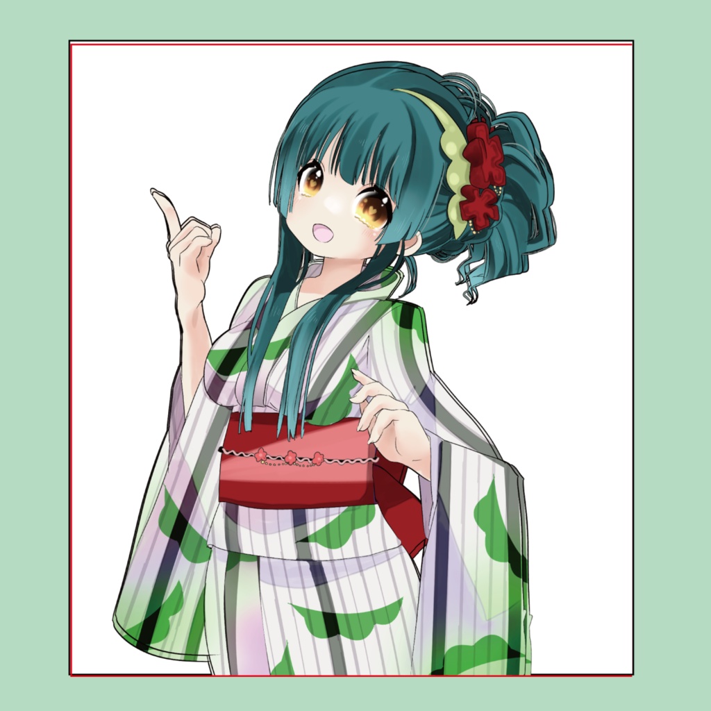 東北ずん子複製ミニ色紙②/Kuramin