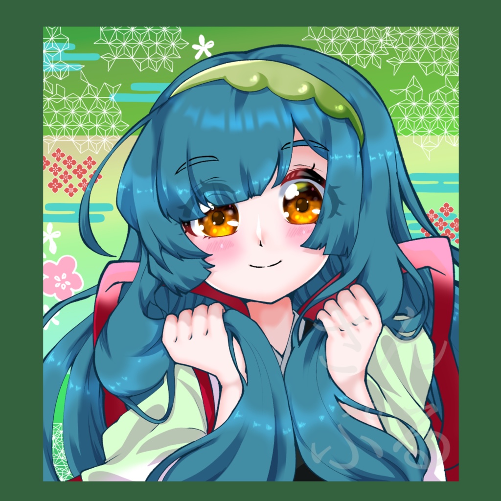 東北ずん子 複製ミニ色紙/シュウ