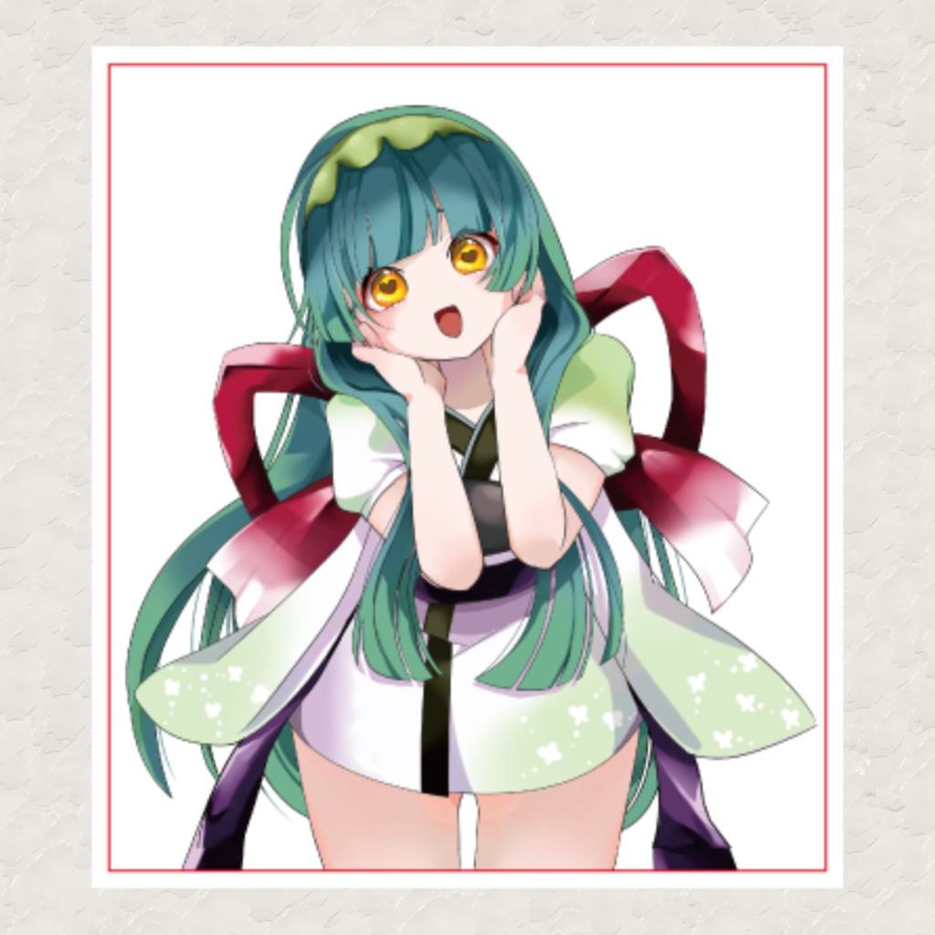 東北ずん子複製ミニ色紙➂ kuramin