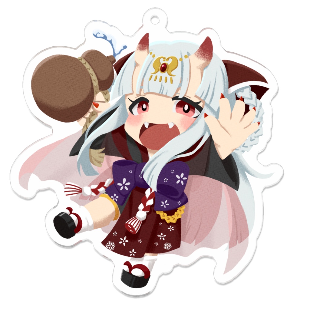 播磨かなで-アクリルキーホルダー-