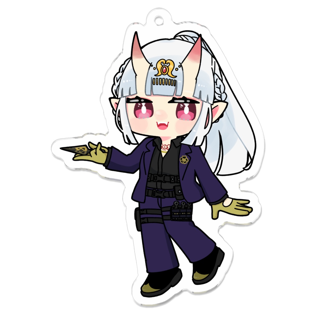 播磨かなでVer.R6S -アクリルキーホルダー-