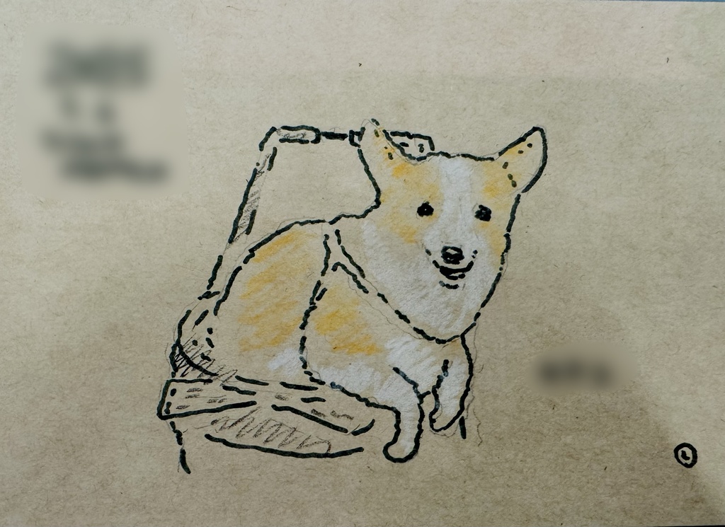 犬ちゃん、猫ちゃん似顔絵を描きます。(描写1体)