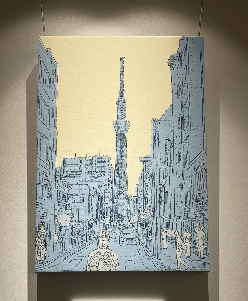 旅先の塔(日本・東京)