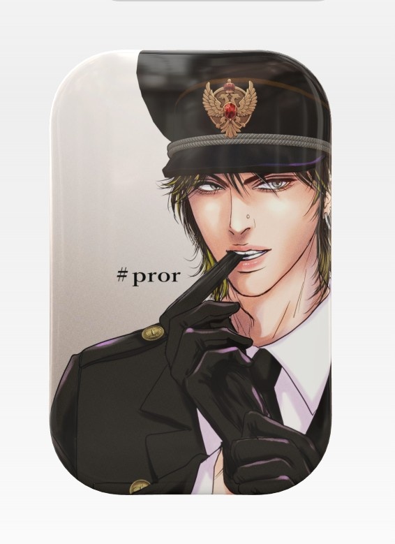 軍服を纏った魔王様👑デカたて缶バッジ