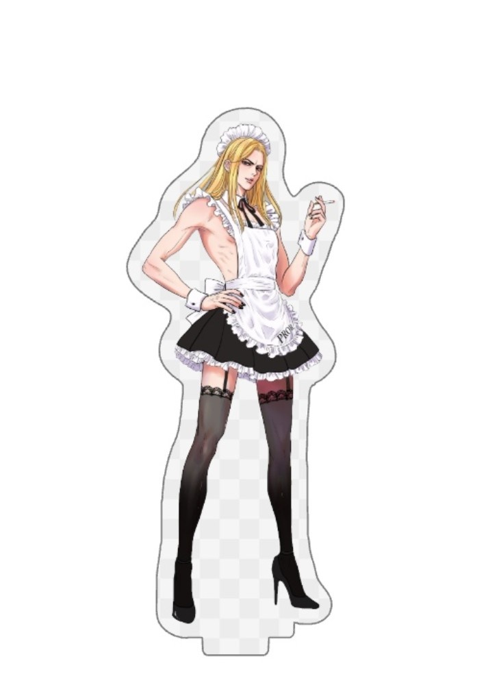 アクリルスタンド　メイド服魔王様👑（正気かニーハイVersion）