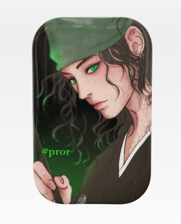 人外🥃さん🐍　デカたて缶バッジ