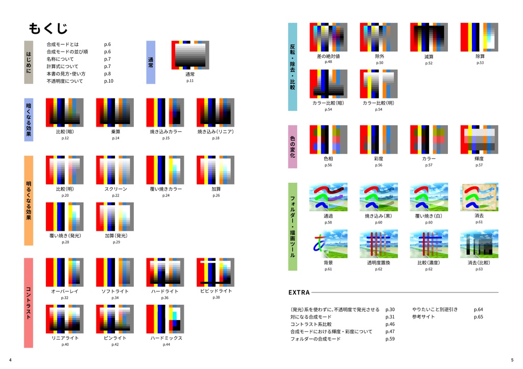 CLIP STUDIO PAINTの合成モードを全解説する本