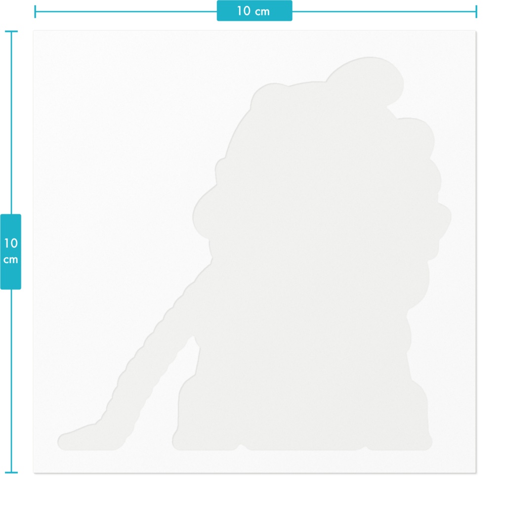 1周年記念しょんぼりくぅちゃんステッカー