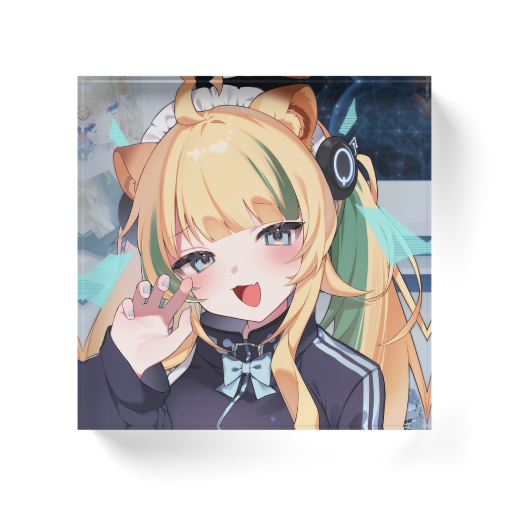 【月宮くぅ4周年記念グッズ】生活侵食♡くぅがいる日常アクリル