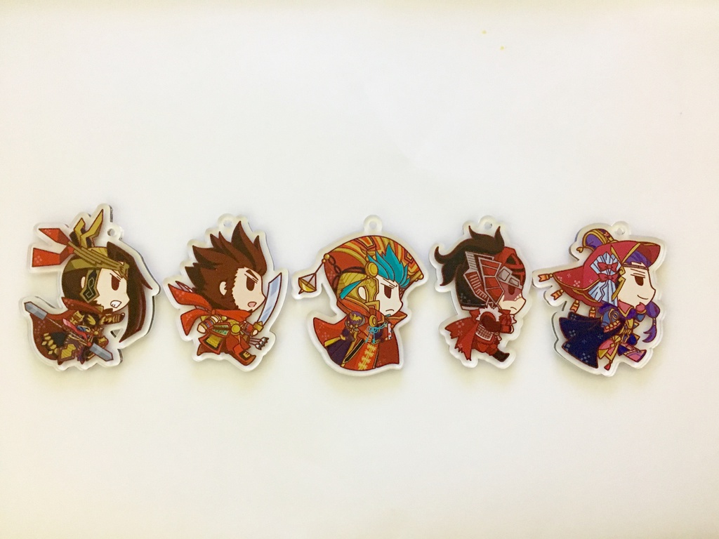 しんそく両面アクリルキーホルダー